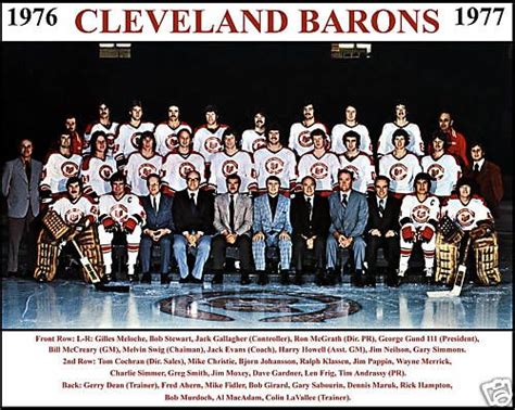 Cleveland hockey team - 